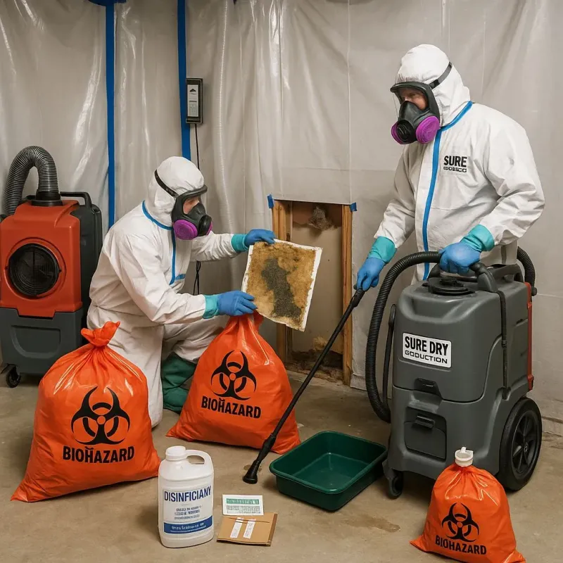 Contaminated Water Handling Protocols process in Ayer, MA