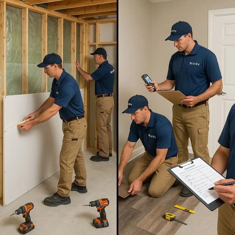 Repairs and Reconstruction process in Ayer, MA